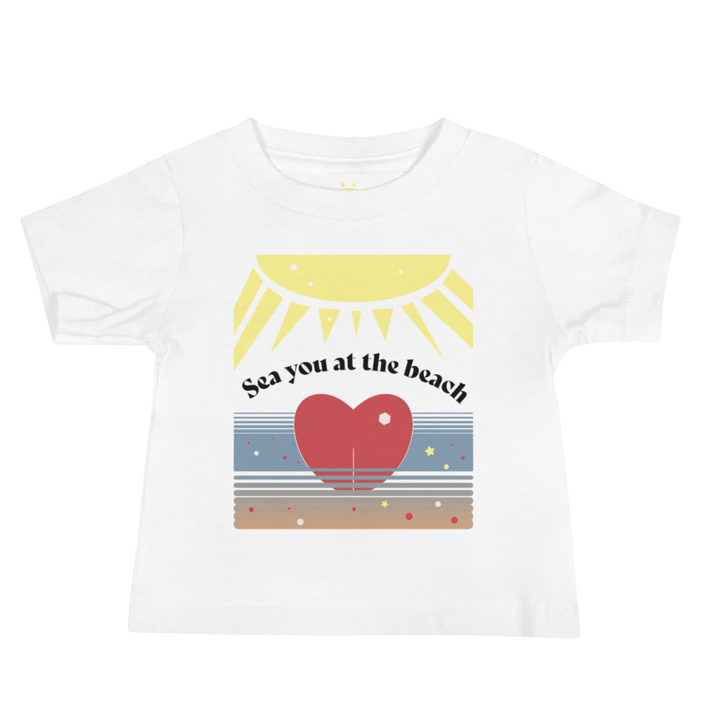 Kurzärmeliges Baby-Jersey-T-Shirt