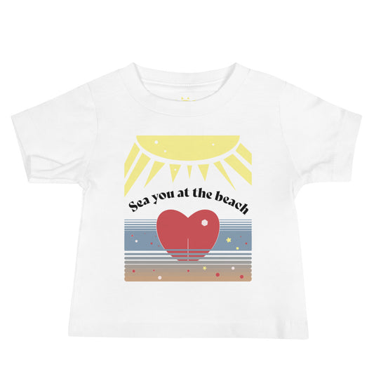 Kurzärmeliges Baby-Jersey-T-Shirt